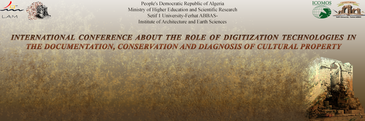 Conférence internationale sur le rôle des technologies de numérisation dans la documentation, la conservation et le diagnostic des biens culturels ICRRDT24